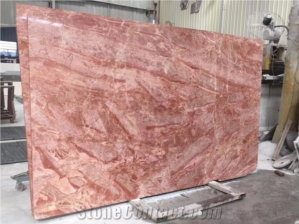 Italian Rosso Red Marble Slab