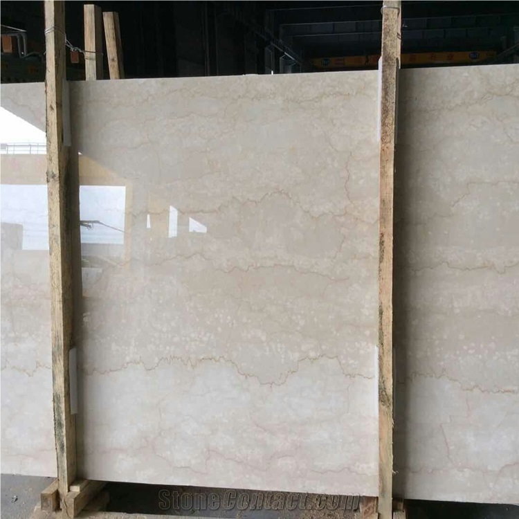 Natural Beige Botticino Marble Slab and Tiles
