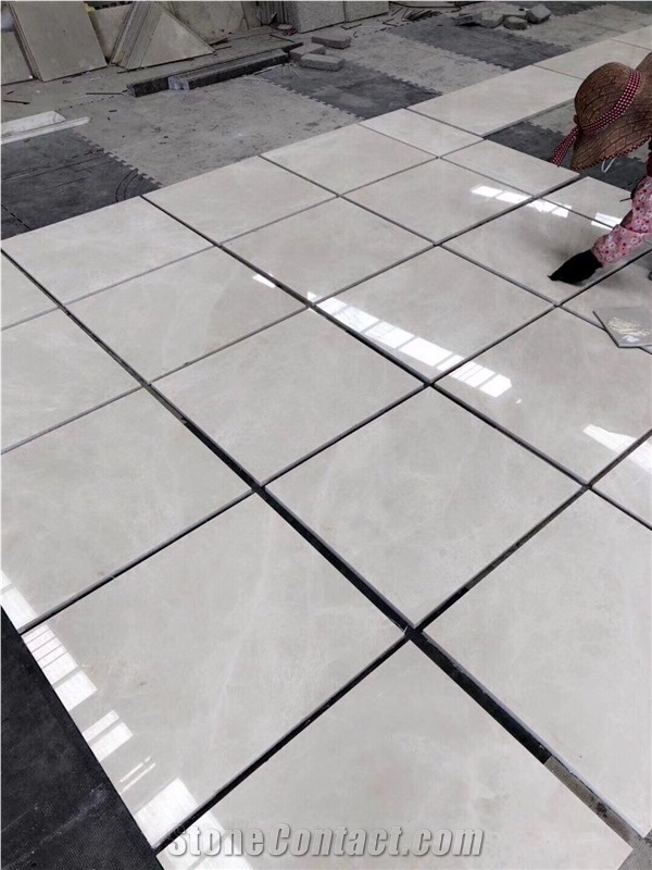 Polished Aran White Extra Marble Walling Tiles