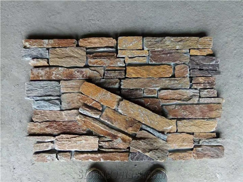Ledge Stone Panel Quartzite Rustic Cladding Stone