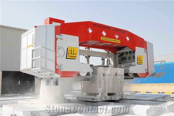 Dia. 5,3 Wire Multiwire Jupiter GS220 -MultiWire Saw Machine for Marble Blocks