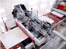 Pedrini B713-B714-Automatic ends and sides trimming machine for slabs
