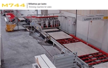 Pedrini M744LD - M744MD - M744KD - Edge trimming machine for marble, travertine, granite slabs and strips