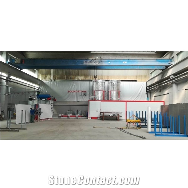Soundstone® Plant for the consolidation of natural stones