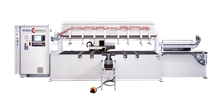 Comandulli ATHENA Single-head profile-edge polishing machine with bench for Flat and round profiles
