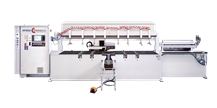 Comandulli ATHENA Single-head profile-edge polishing machine with bench for Flat and round profiles 