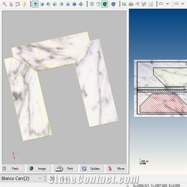 PowerTOP CAD/CAM software for Countertop Design
