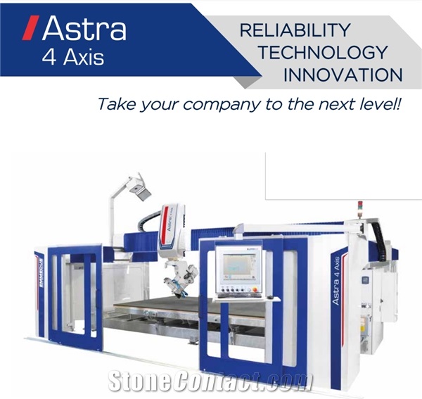 Astra 4 Axis CNC Automatic Bridge Saw Machine