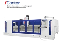 Emmedue Contor 260/360/400 CNC Work Center with 3/4 interpolated axes