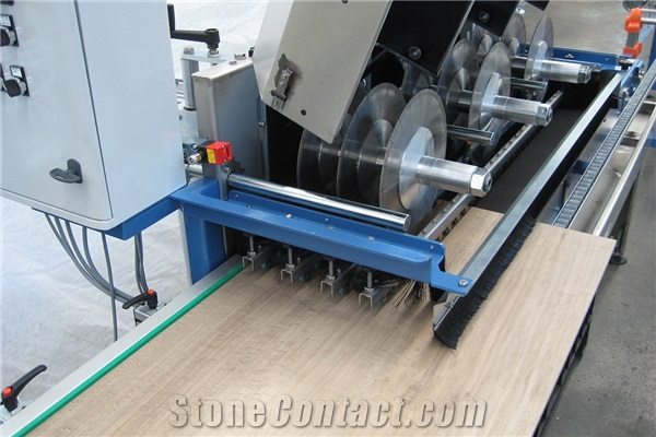 TMC/3 - Multiple Automatic Mosaic, Strip, Tile Cutting Machine with 3 Heads