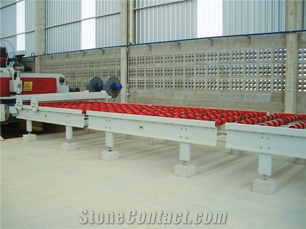 B400 Roller benches for slabs