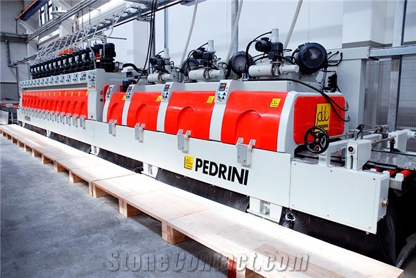 Pedrini Supernova B065GV Calibrating/Polishing machine for granite strips