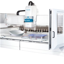 QUOTA Stone multifunctional CNC working center with 3 digital interpolated axes