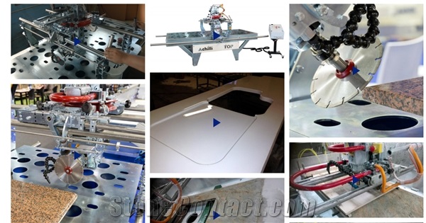 Achilli TOP multipurpose manual working center for Countertops