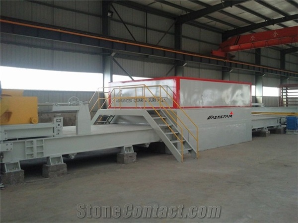 Quartz tile press machine production line - artificial quartz stone production line