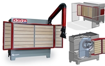 IDRODOS – Dust suction wall for efficient dust suction