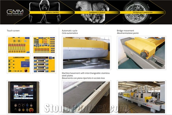 LMS 850- 2C+3A/2C+10A Automatic Calibration and Polishing Lines for Marble Strips,Tiles