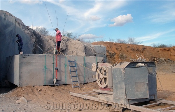 CBC 75 H.P. Quarry Diamond Wire Saw Machine