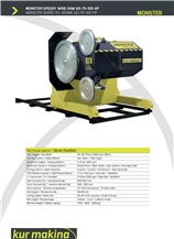 MONSTER SERIE Quarry Wire Saw Machine