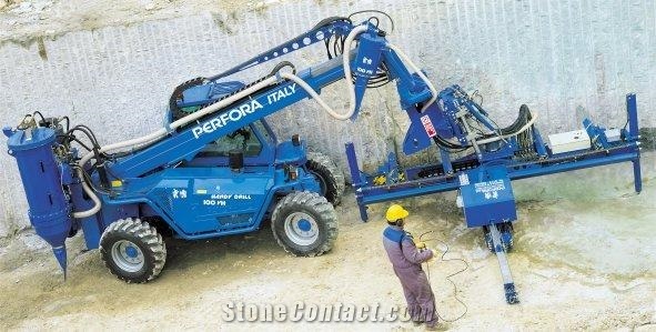 Perfora Handydrill 100VH Quarry hydraulic drilling mobile unit