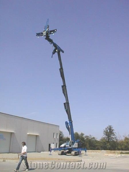 Perfora Skyline Hydraulic drilling application for crane TCM Mod. RTC 70/4