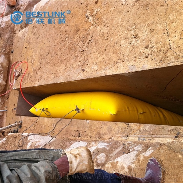 Hot Sale Pushing Air Bag for Marble and Granite Block Cutting