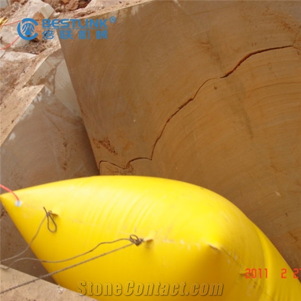 Hot Sale Pushing Air Bag for Marble and Granite Block Cutting