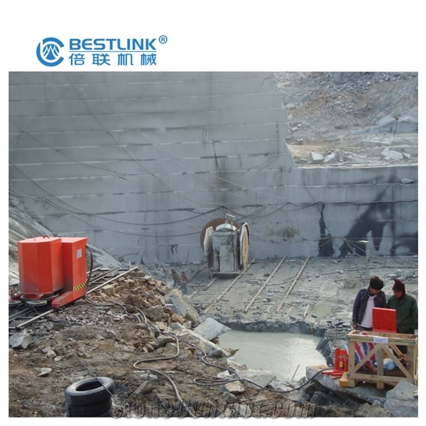 Quarry Diamond Wire Rope Saw Machine for Rock Cutting