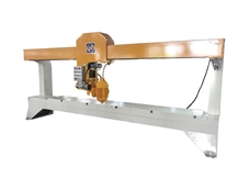 Semi automatically edge polishing machine single head edge profiling polishing machine bridge type edge polisher