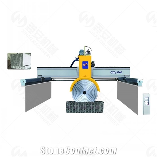 Stone Cutting Machinery , Bridge Multiblade Block Cutter Granite Marble Multi disc block cutting machine