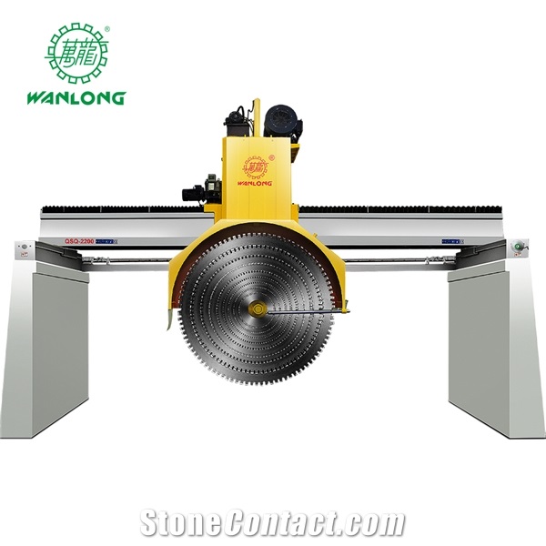 QSQ-2200 Wanlong Stone Bridge Type Multi Blade Block Cutting Machine