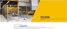 SOLVER Automatic Loading Carriage with Tilting Table for Marble, Granite, Artificial Stones Working Lines