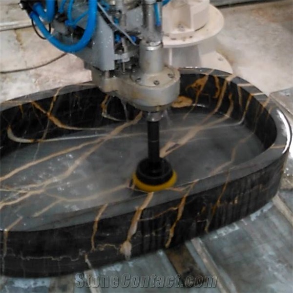 SandRob robotic solution for stone sanding, polishing, trimming, carving robot