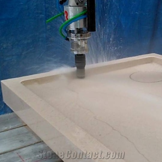 SandRob robotic solution for stone sanding, polishing, trimming, carving robot