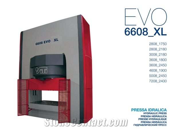 EVO 6608/2450 for pressing ceramic tiles