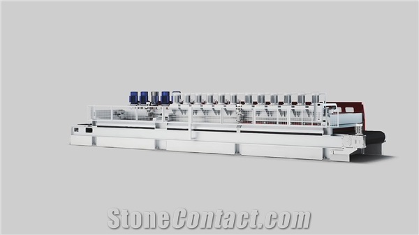 FLYING TOP SLABS, STRIPS AND TILES POLISHING MACHINE