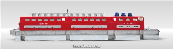 FLYING TOP SLABS, STRIPS AND TILES POLISHING MACHINE