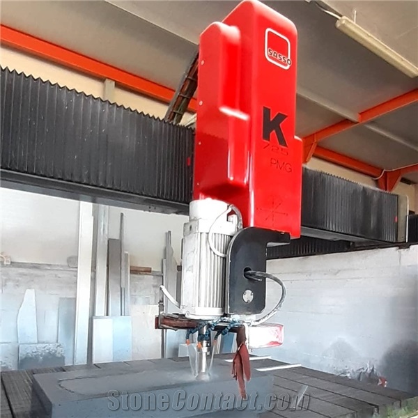 K 725 5 Axis CNC Bridge Saw with tilting head and 5 interpolated axes