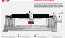K600 EXTREME XL with Manipulator Bridge Saw Machine