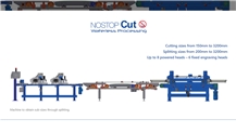 Continuous scoring and splitting Machine -NoStop Cut Waterless Processing Machine