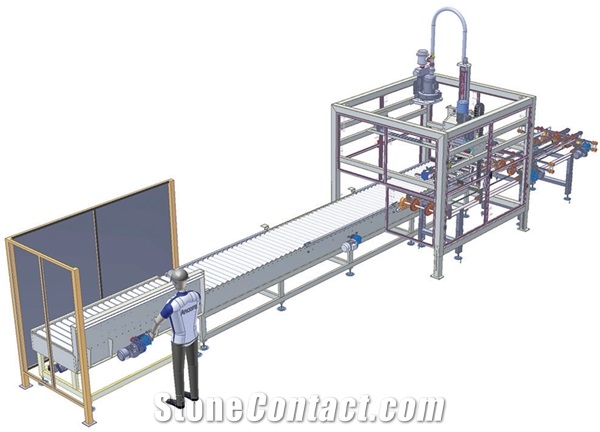 Loading and Unloading Machine- Manual loading from tilting mechanism