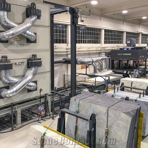 PILOT – Resin Line Multi-level Ovens with Inserter for Drying and Catalysis of Slabs, Tiles