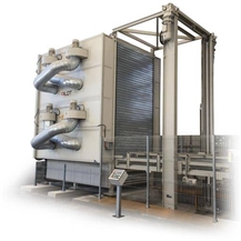 PILOT – Resin Line Multi-level Ovens with Inserter for Drying and Catalysis of Slabs, Tiles