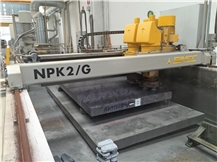 SIMEC NP2 Polishing Machine for Marble or Granite Slabs with Two Heads
