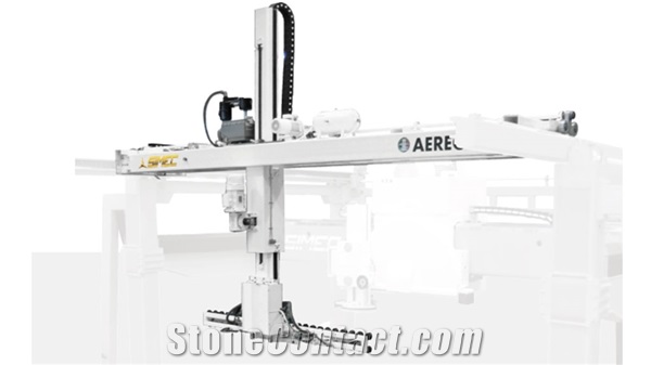 Simec Aereo Automatic Unloaders for Block Cutters