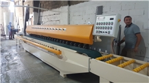 Som-maK 10 + 2 Heads Edge Polishing Chamfering Machine