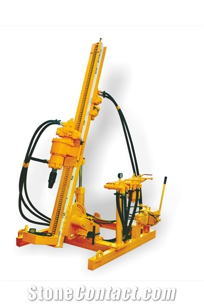 JRD-100 Model Skid Mounted Drilling Rig Quarry Drill Machine