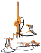 Slim Drill JRD Model SLD-100 Pneumatic Quarry Drilling Machine