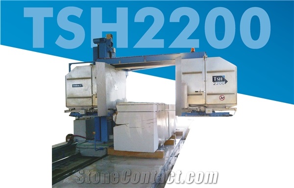 Thibaut TSH2200 Diamond Horizontal Wire Saw Machine for Block Cutting