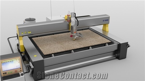 CNC waterjet cutting machine for countertops cut- 3020